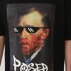 POSER T-SHIRT - BLACK
