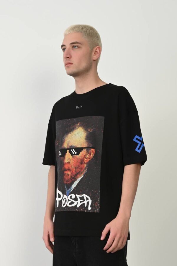 POSER T-SHIRT - BLACK