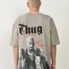 TUPAC T-SHIRT - BEIGE