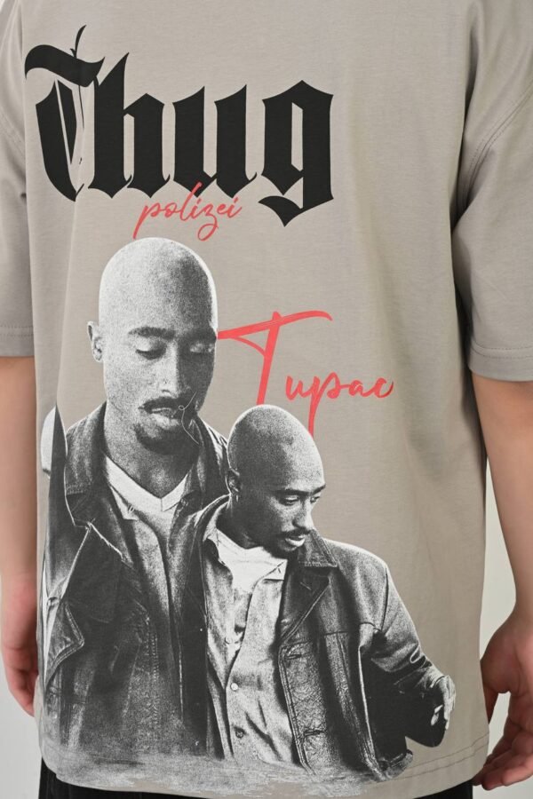 TUPAC T-SHIRT - BEIGE