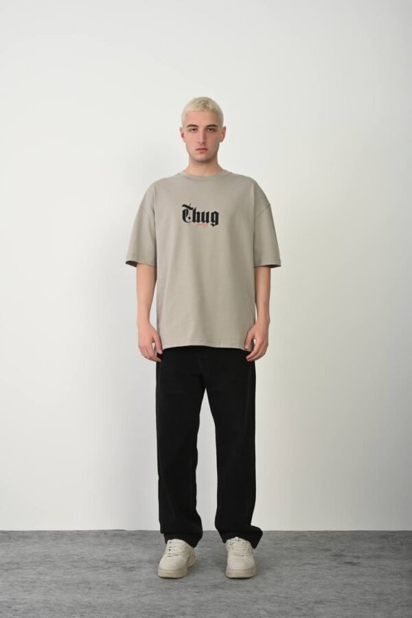TUPAC T-SHIRT - BEIGE
