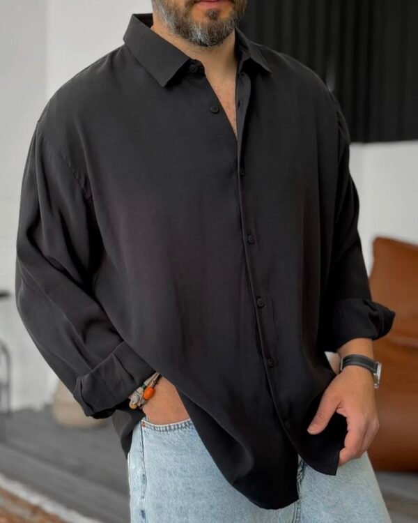 ESSENTIAL SHIRT - BLACK