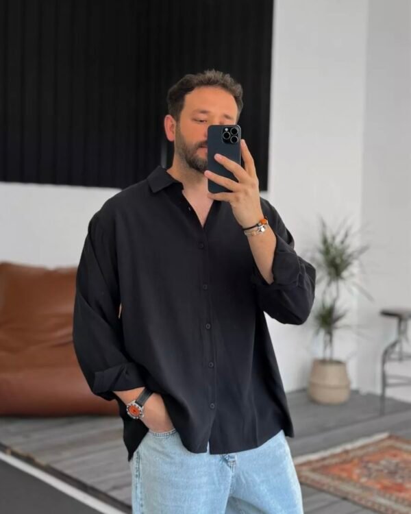 ESSENTIAL SHIRT - BLACK