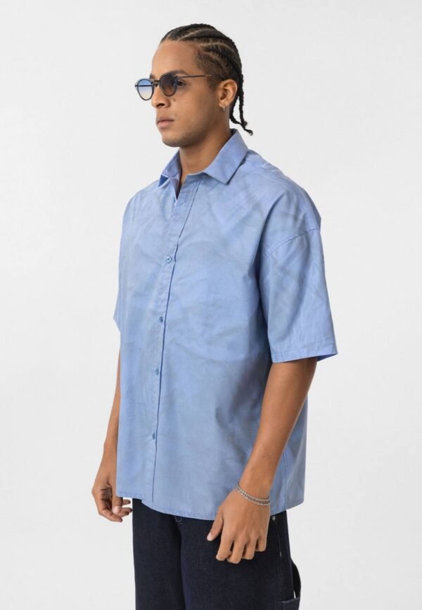 WASHED SHIRT - BLUE