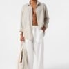 LINEN SHIRT - BEIGE