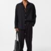 LINEN SHIRT - BLACK