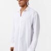 LINEN SHIRT - WHITE