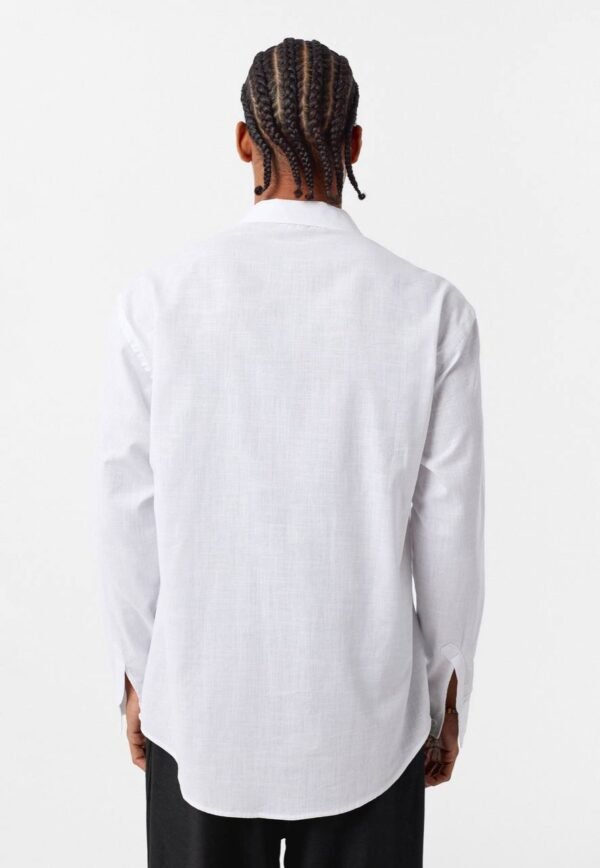 LINEN SHIRT - WHITE