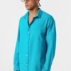 LINEN SHIRT - OCEAN