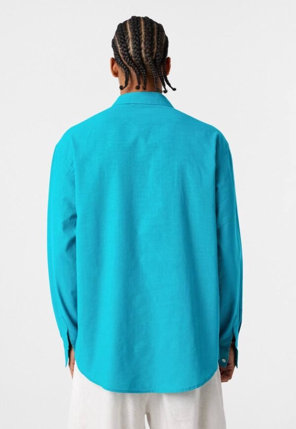 LINEN SHIRT - OCEAN