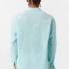 LINEN SHIRT - LIGHT GREEN