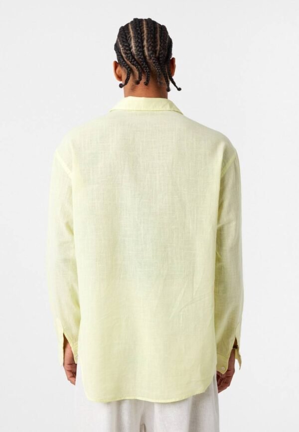 LINEN SHIRT - YELLOW
