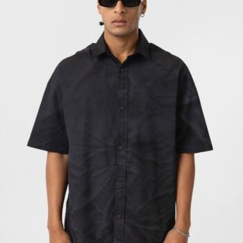 WASHED SHIRT - BLACK