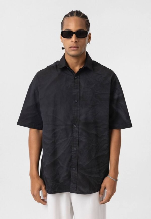 WASHED SHIRT - BLACK
