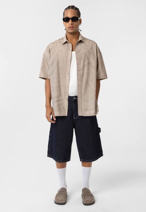WASHED SHIRT - BEIGE