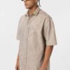 WASHED SHIRT - BEIGE