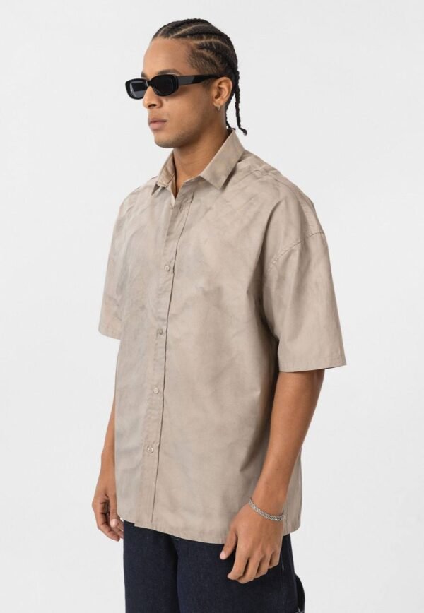 WASHED SHIRT - BEIGE