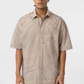 WASHED SHIRT - BEIGE