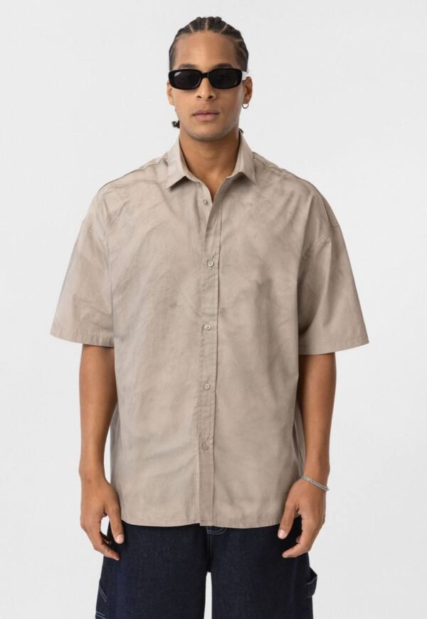 WASHED SHIRT - BEIGE