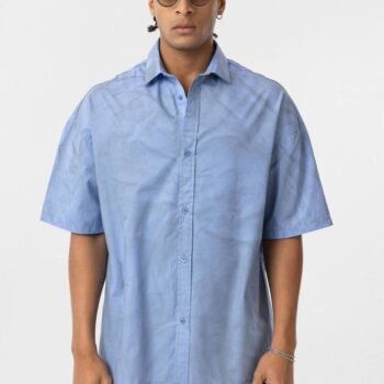 WASHED SHIRT - BLUE