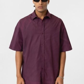 WASHED SHIRT - MAROON