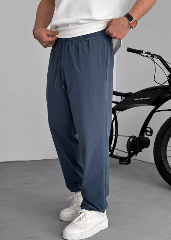 PARACHUTE FABRIC JOGGER BAGGY - PETROL