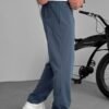 PARACHUTE FABRIC JOGGER BAGGY - PETROL