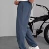PARACHUTE FABRIC JOGGER BAGGY - PETROL