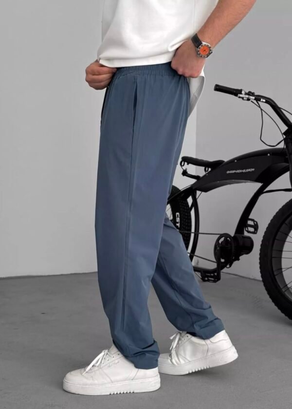 PARACHUTE FABRIC JOGGER BAGGY - PETROL