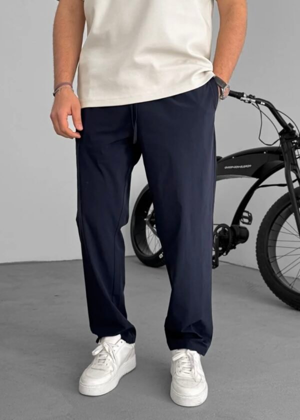 PARACHUTE FABRIC JOGGER BAGGY - NAVY