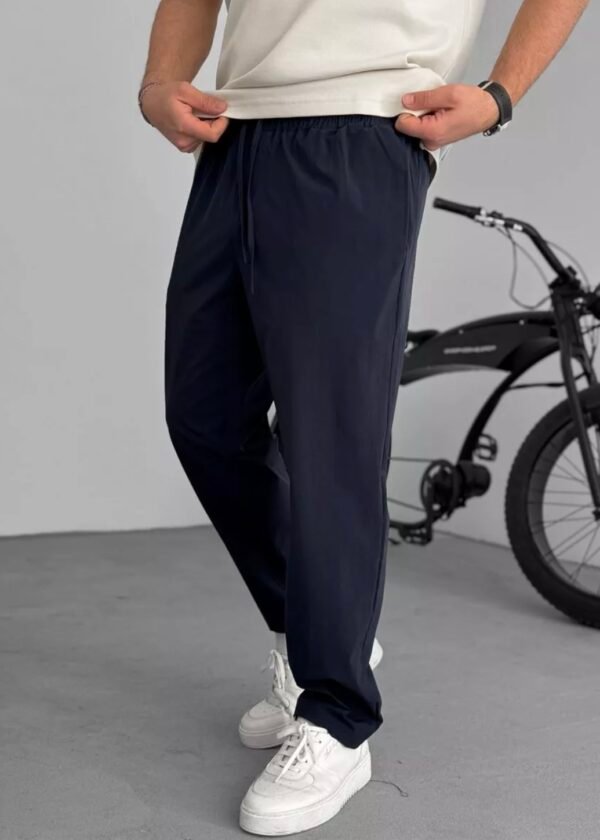PARACHUTE FABRIC JOGGER BAGGY - NAVY