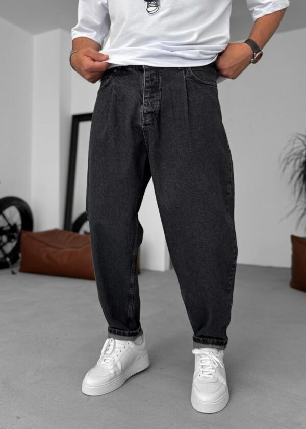 BALLON JEANS - BLACK
