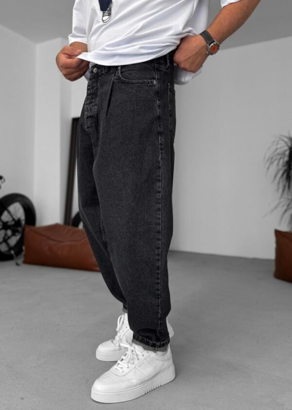 BALLON JEANS - BLACK