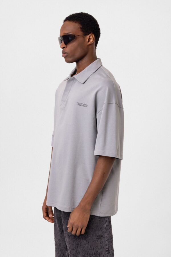CLASSY POLO T-SHIRT - GREY
