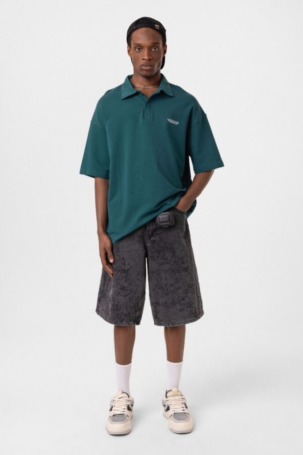 CLASSY POLO T-SHIRT - OCEAN