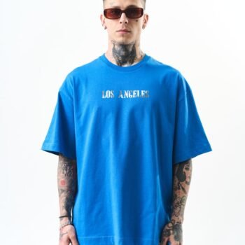 LOS ANGELES T-SHIRT - BLUE