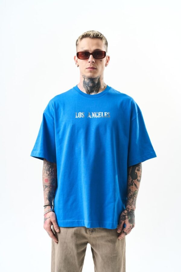 LOS ANGELES T-SHIRT - BLUE