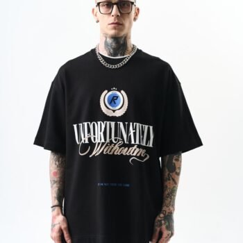 UNFORTUNATELY T-SHIRT - BLACK