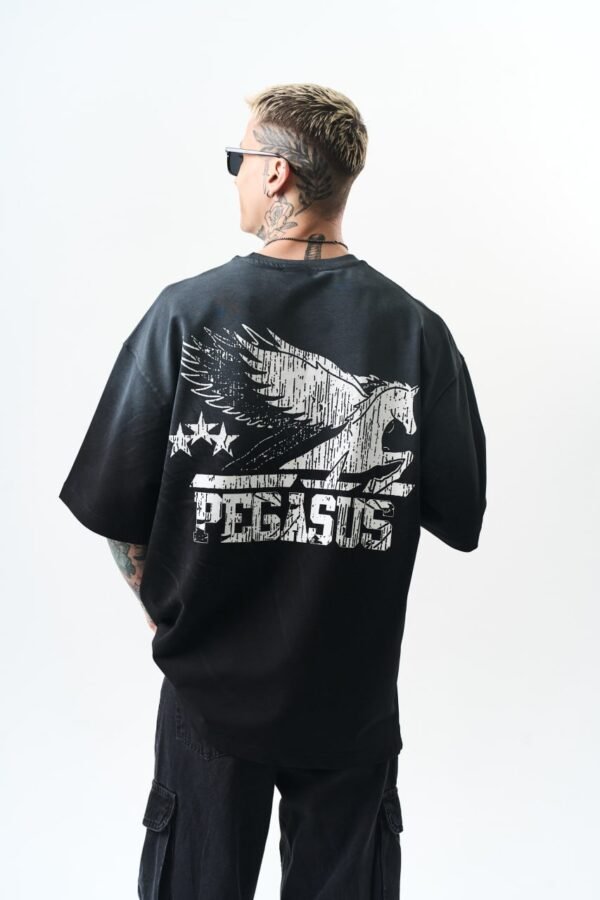 PEGASUS T-SHIRT - BLACK