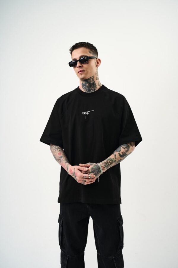 EIGHT T-SHIRT - BLACK