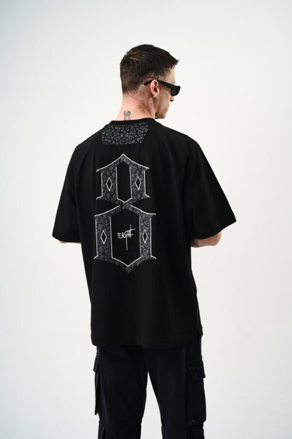 EIGHT T-SHIRT - BLACK