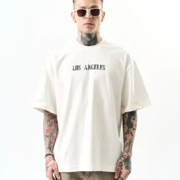IMG_6928 LOS ANGELES T-SHIRT - WHITE