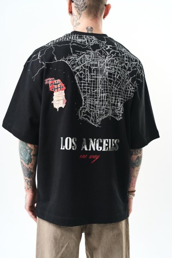 LOS ANGELES T-SHIRT - BLACK