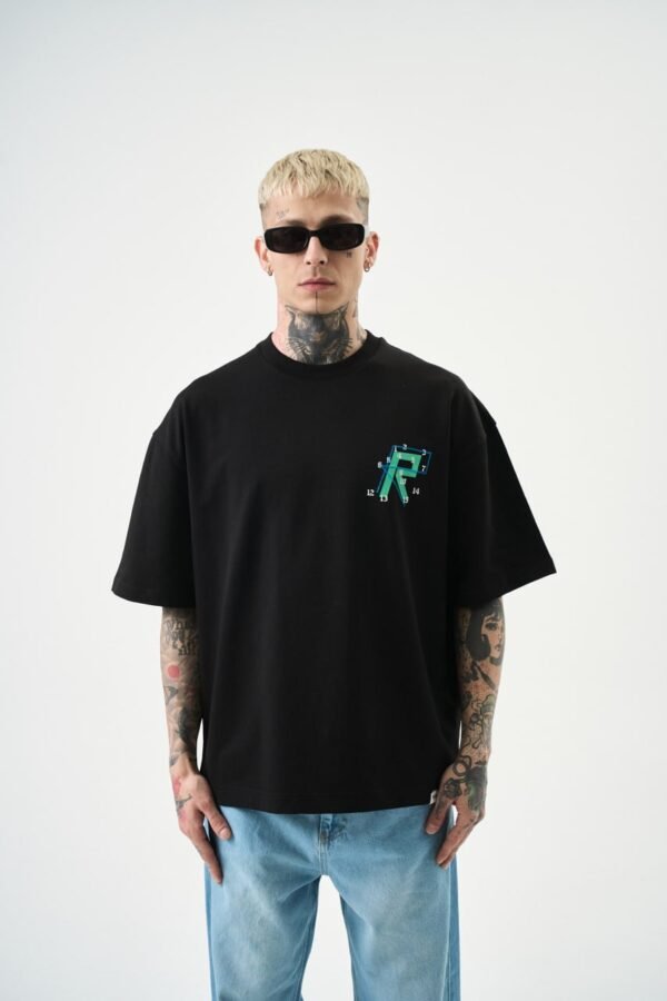 ONE TO FIFTEEN T-SHIRT - BLACK
