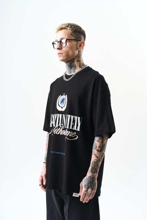 UNFORTUNATELY T-SHIRT - BLACK