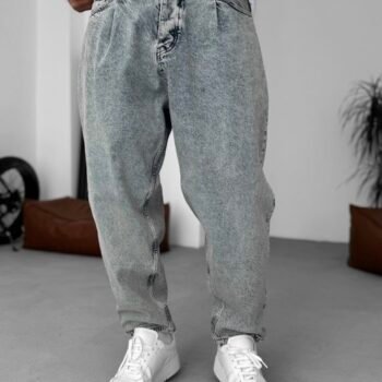 BALLON JEANS - WASHED BLUE