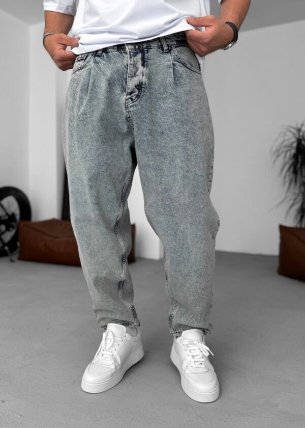BALLON JEANS - WASHED BLUE