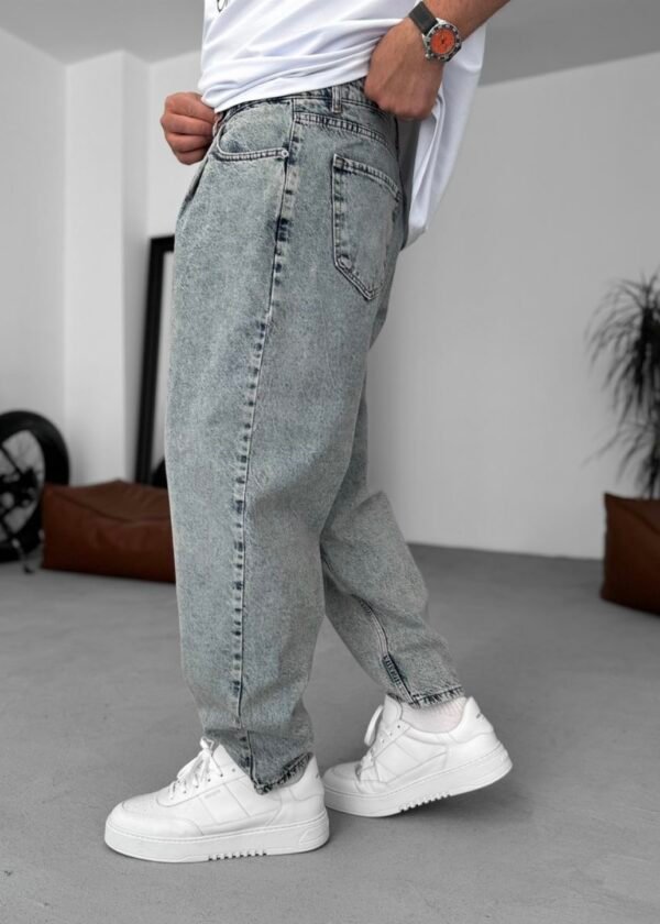 BALLON JEANS - WASHED BLUE