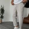 PARACHUTE FABRIC JOGGER - BEIGE