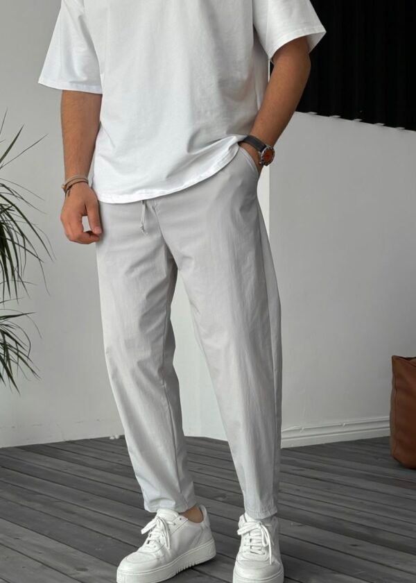 PARACHUTE FABRIC JOGGER - GREY